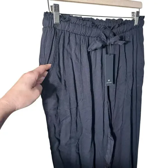 NEW Lulus Sebastian Black Pants Size Large - Picture 7 of 13